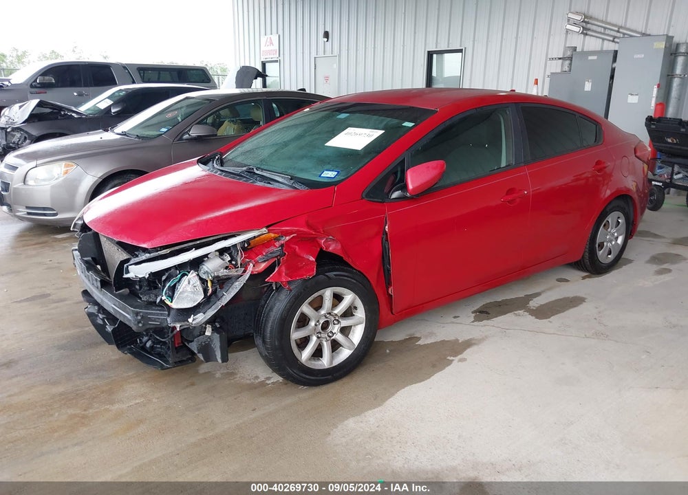 2016 KIA FORTE LX VIN: KNAFK4A64G5572729