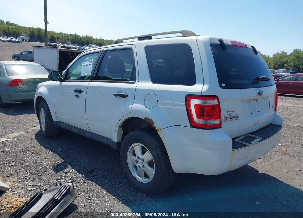 2012 FORD ESCAPE XLT VIN: 1FMCU9DG6CKB20158