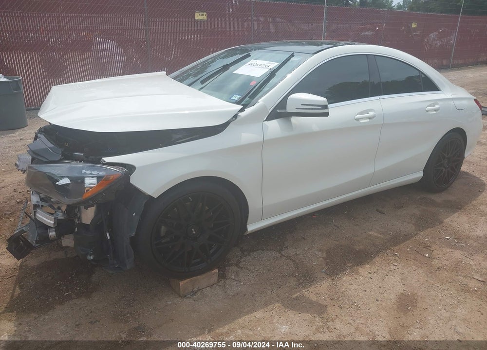 2016 MERCEDES-BENZ CLA 250 VIN: WDDSJ4EB0GN355812