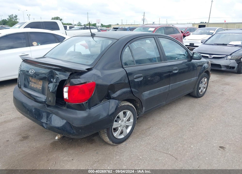 2008 KIA RIO LX VIN: KNADE123086329531