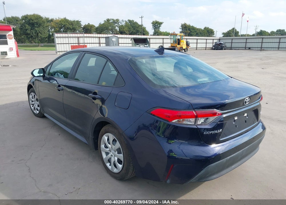 2024 TOYOTA COROLLA LE VIN: 5YFB4MDEXRP110387