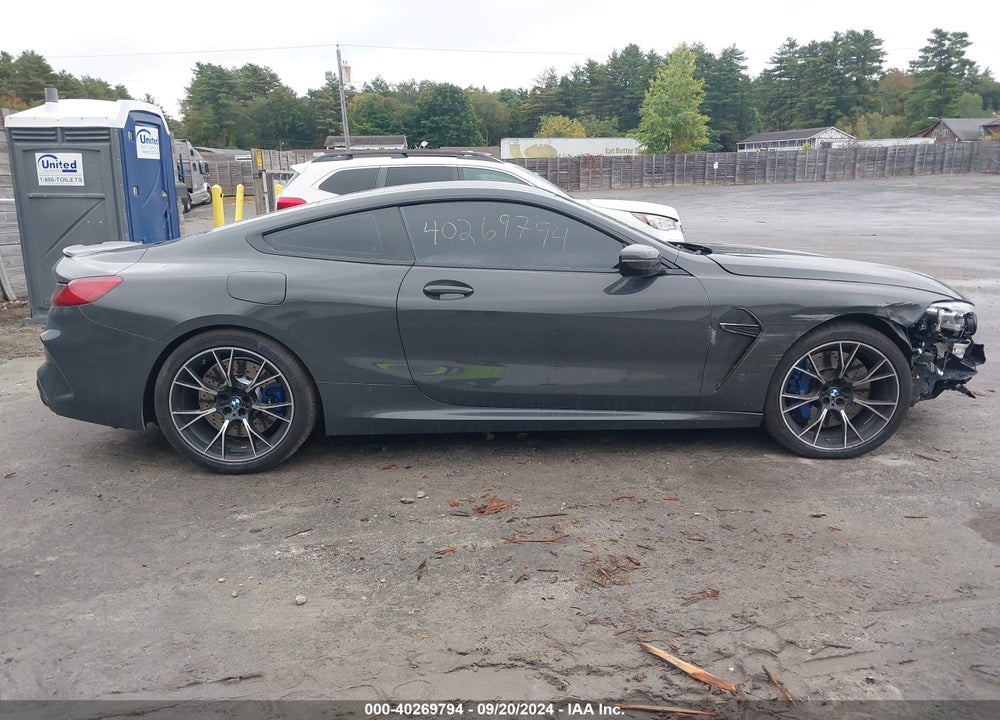 2020 BMW M8 COMPETITION VIN: WBSAE0C0XLCD73465