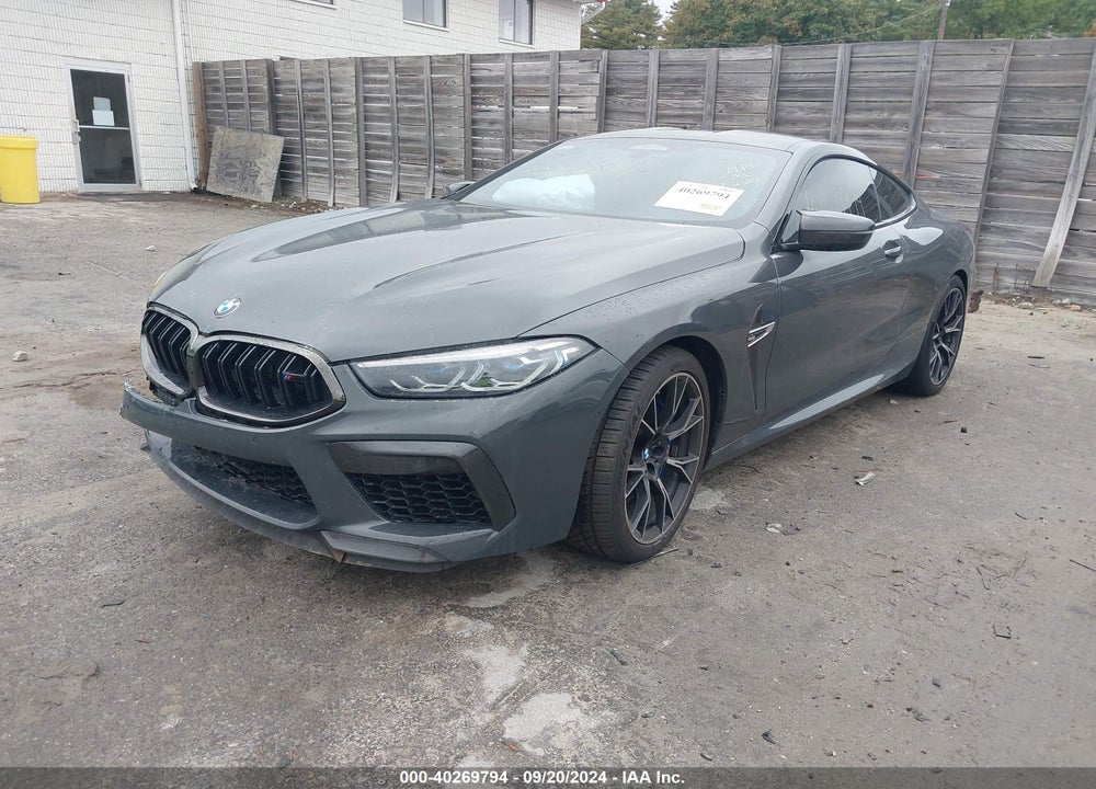 2020 BMW M8 COMPETITION VIN: WBSAE0C0XLCD73465