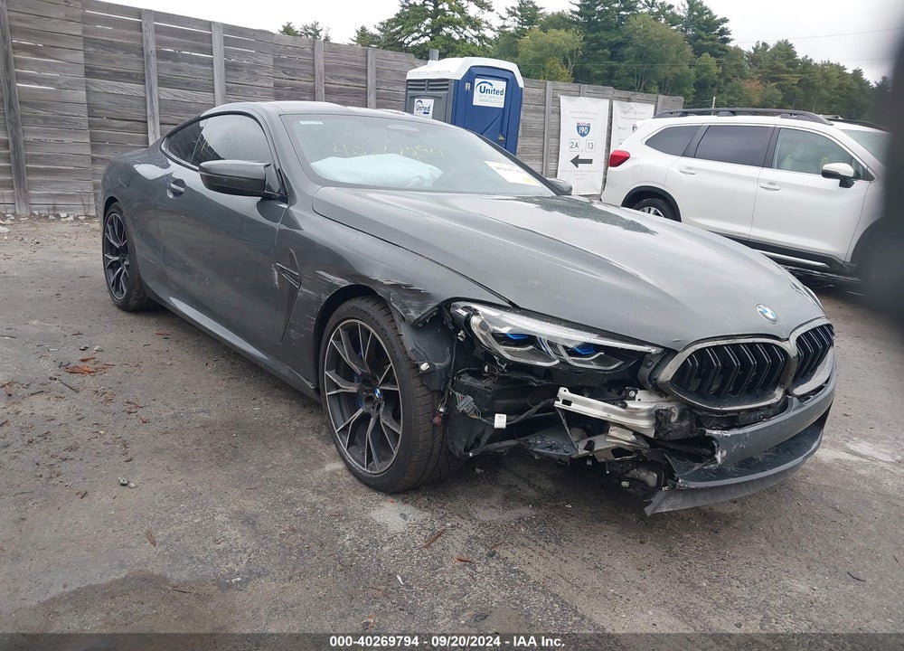 2020 BMW M8 COMPETITION VIN: WBSAE0C0XLCD73465