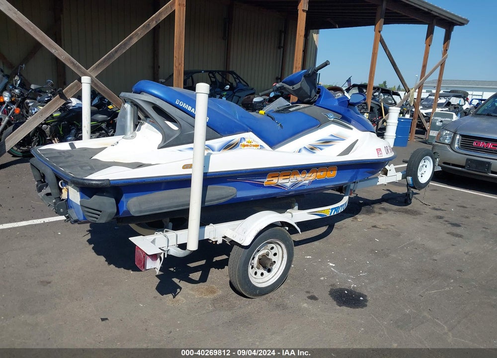 2003 SEADOO --- VIN: ZZN41116K203