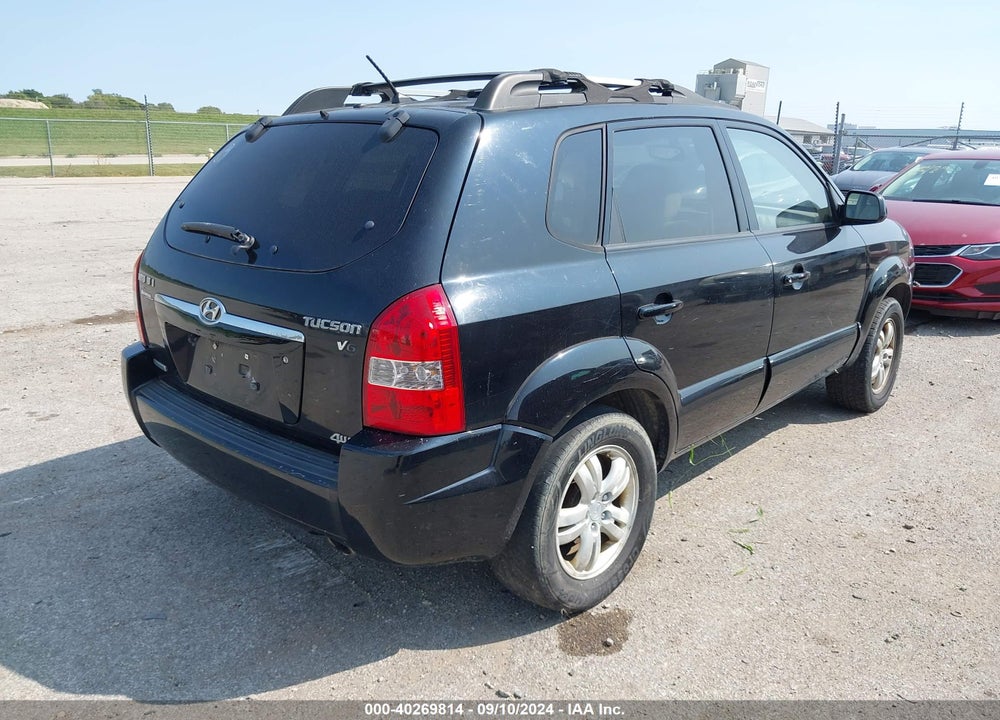 2007 HYUNDAI TUCSON LIMITED/SE VIN: KM8JN72D97U504043