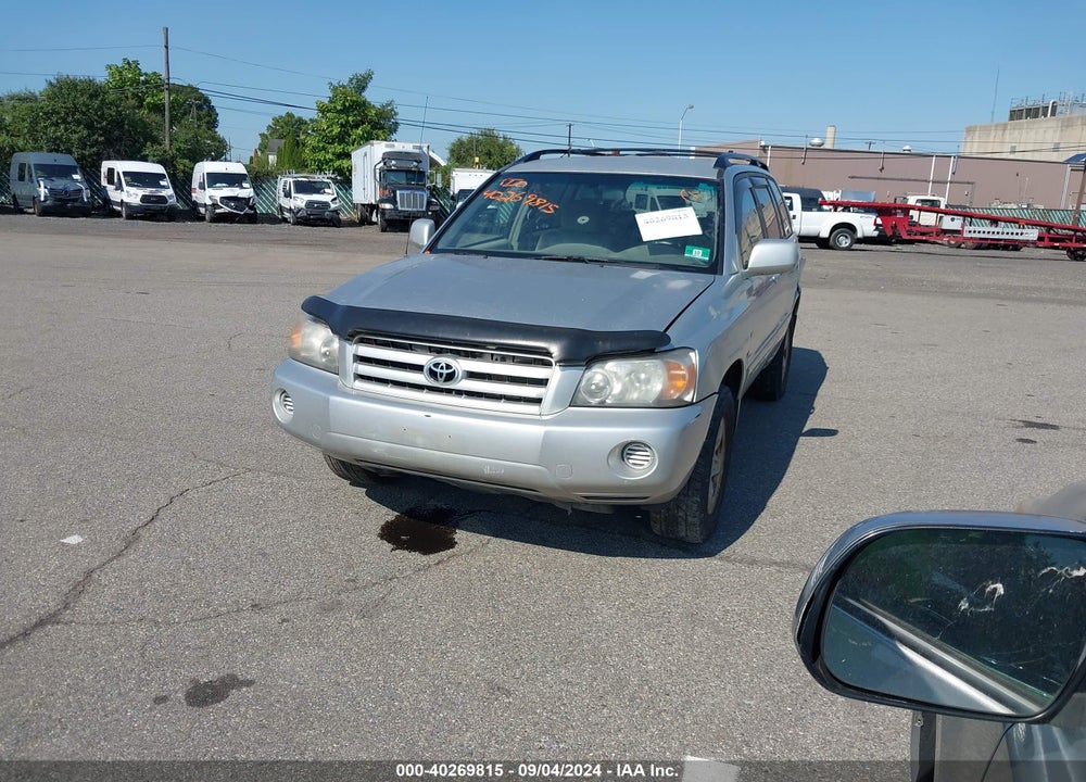2006 TOYOTA HIGHLANDER VIN: JTEGD21AX60132662