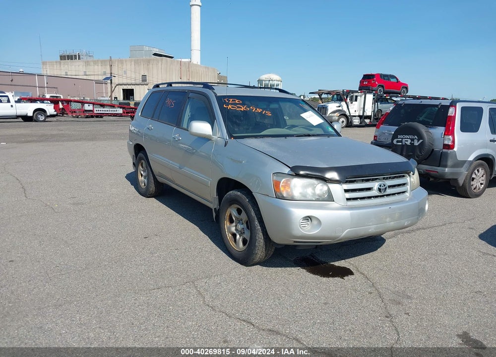 2006 TOYOTA HIGHLANDER VIN: JTEGD21AX60132662