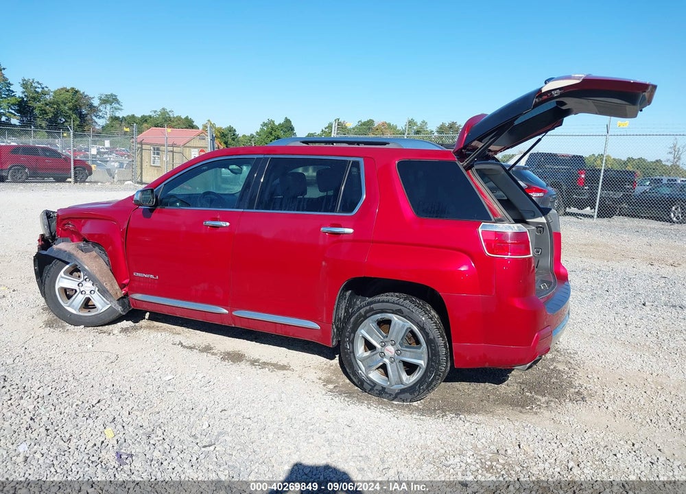 2013 GMC TERRAIN VIN: 2GKFLZEK2D6272759