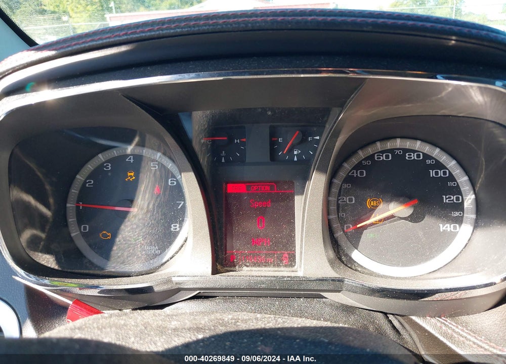 2013 GMC TERRAIN VIN: 2GKFLZEK2D6272759