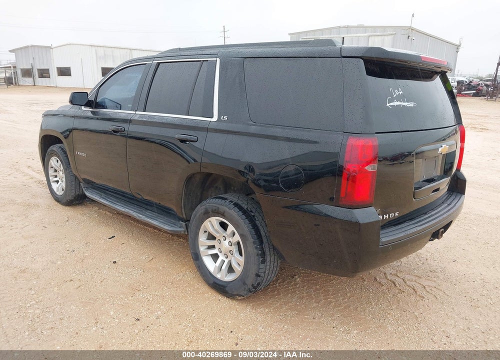 2015 CHEVROLET TAHOE LS VIN: 1GNSCAKC3FR161273