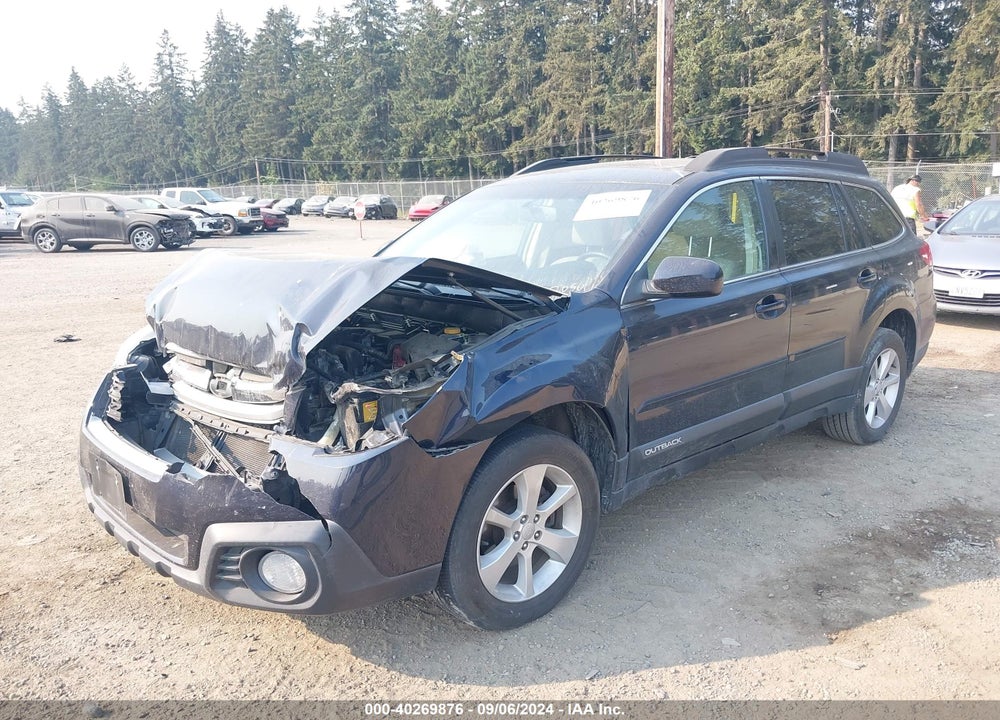 2013 SUBARU OUTBACK 2.5I PREMIUM VIN: 4S4BRBHC7D3220602