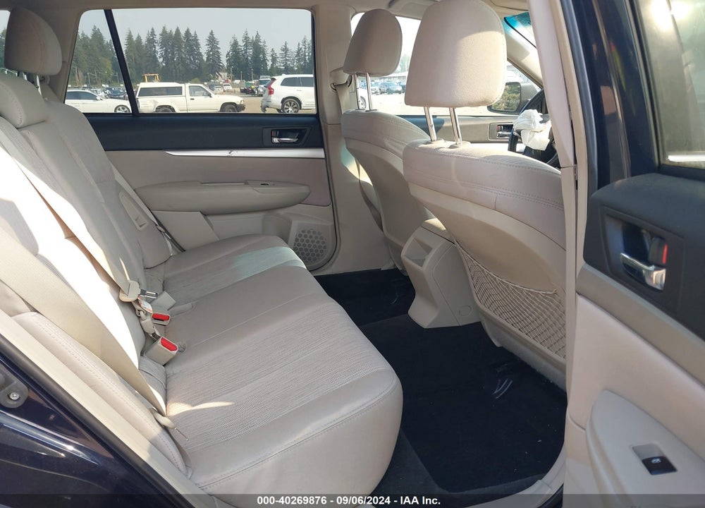 2013 SUBARU OUTBACK 2.5I PREMIUM VIN: 4S4BRBHC7D3220602