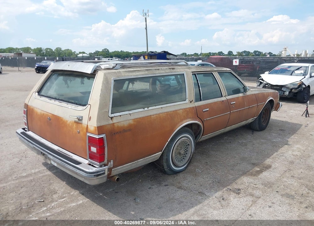 1979 CHEVROLET CAPRICE VIN: 1N35L9C168406