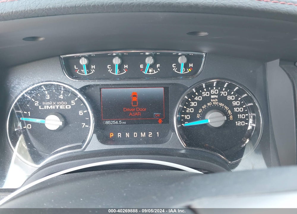 2013 FORD F-150 LIMITED VIN: 1FTFW1ETXDFD95406