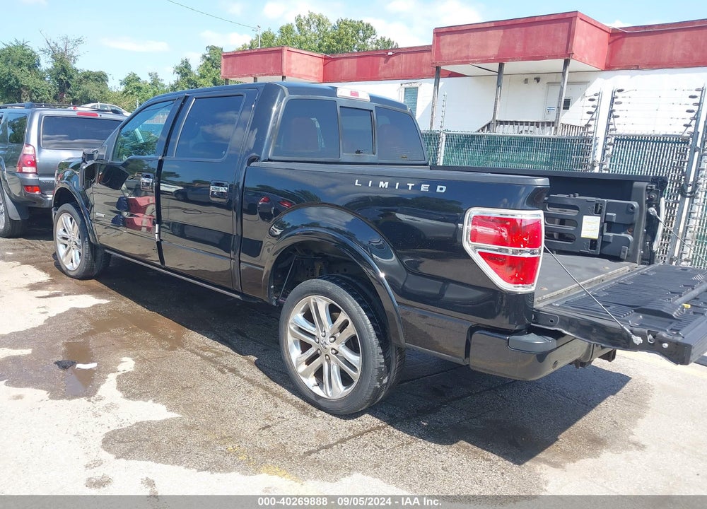 2013 FORD F-150 LIMITED VIN: 1FTFW1ETXDFD95406