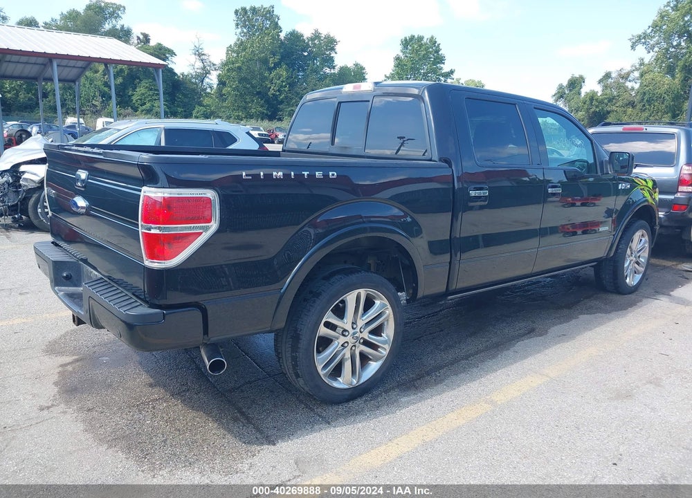2013 FORD F-150 LIMITED VIN: 1FTFW1ETXDFD95406