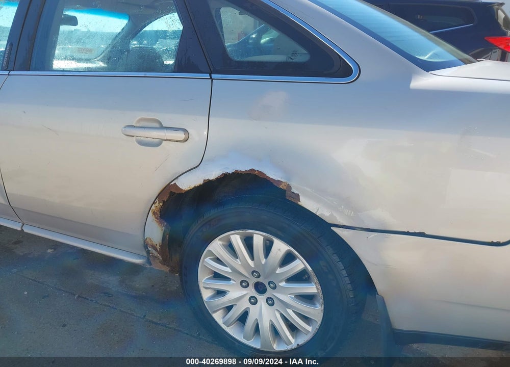 2009 FORD TAURUS SEL VIN: 1FAHP27W49G103050