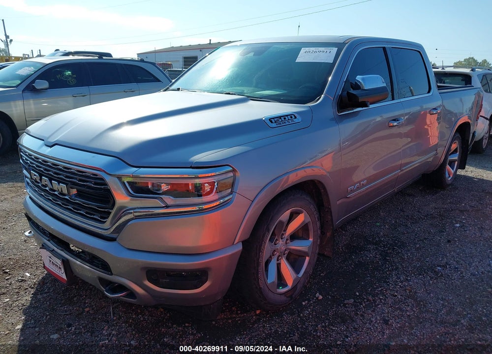2019 RAM 1500 LIMITED 4X4 5'7 BOX VIN: 1C6SRFHT0KN675148