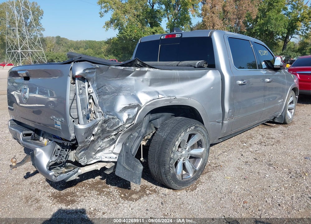 2019 RAM 1500 LIMITED 4X4 5'7 BOX VIN: 1C6SRFHT0KN675148