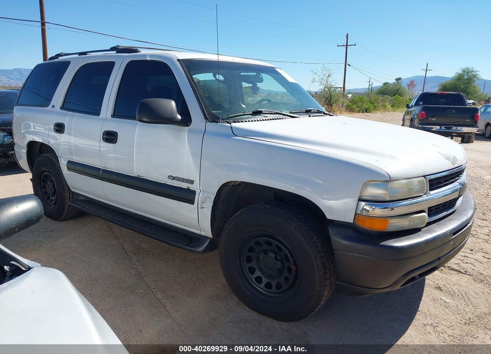 2002 CHEVROLET TAHOE LS VIN: 1GNEC13V12R180556