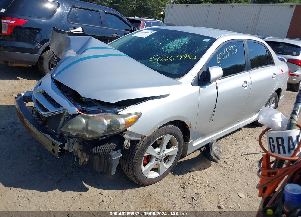 2012 TOYOTA COROLLA VIN: 5YFBU4EE5CP016214