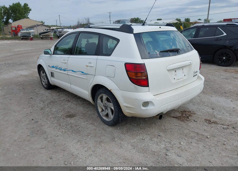 2005 PONTIAC VIBE VIN: 5Y2SL63865Z411572