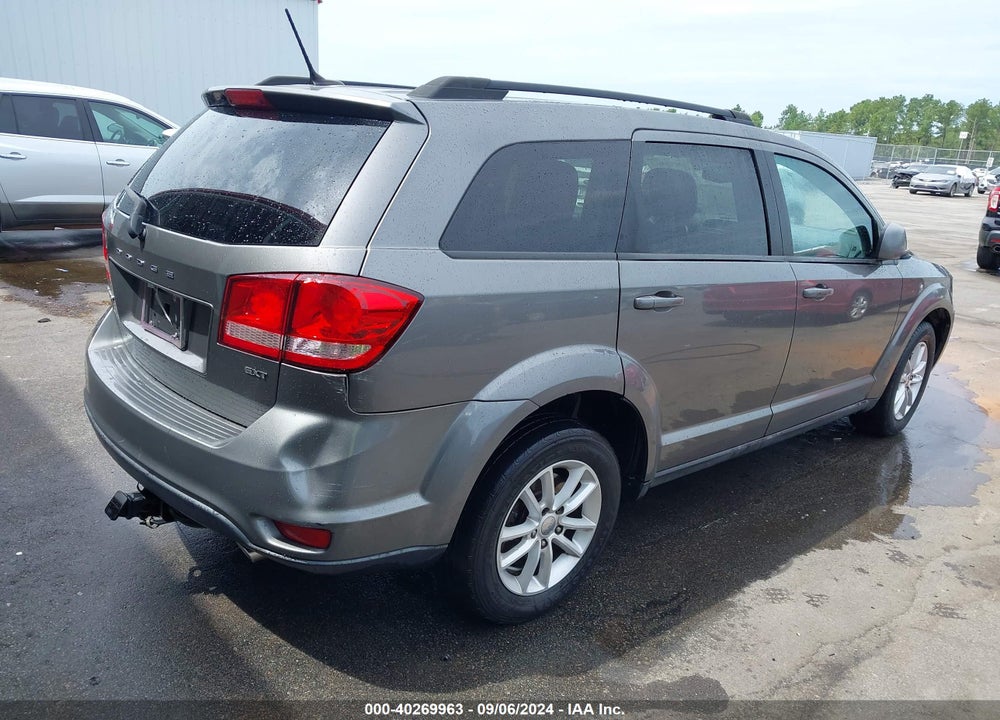 2013 DODGE JOURNEY SXT VIN: 3C4PDDBG3DT595441