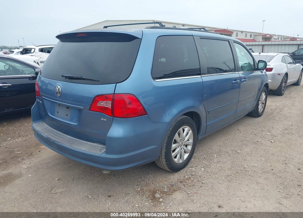 2012 VOLKSWAGEN ROUTAN SE VIN: 2C4RVABGXCR194104