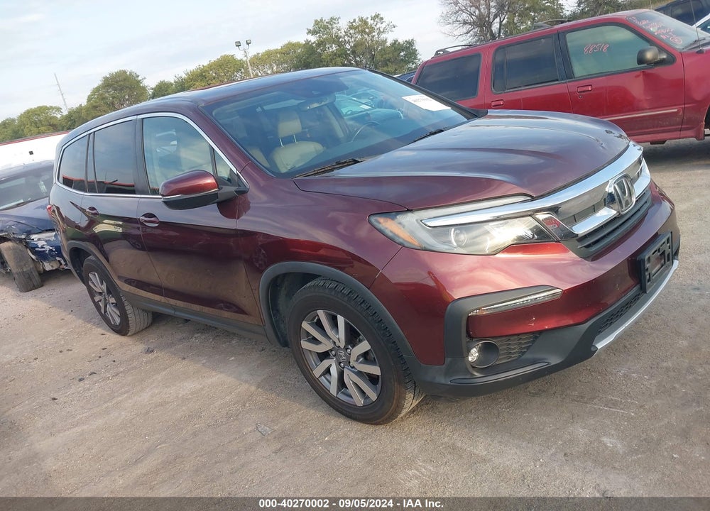 2019 HONDA PILOT EX-L VIN: 5FNYF6H55KB073938