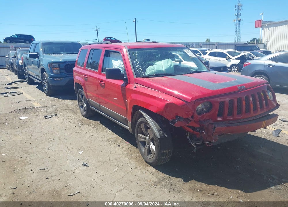 2016 JEEP PATRIOT SPORT SE VIN: 1C4NJPBAXGD684382