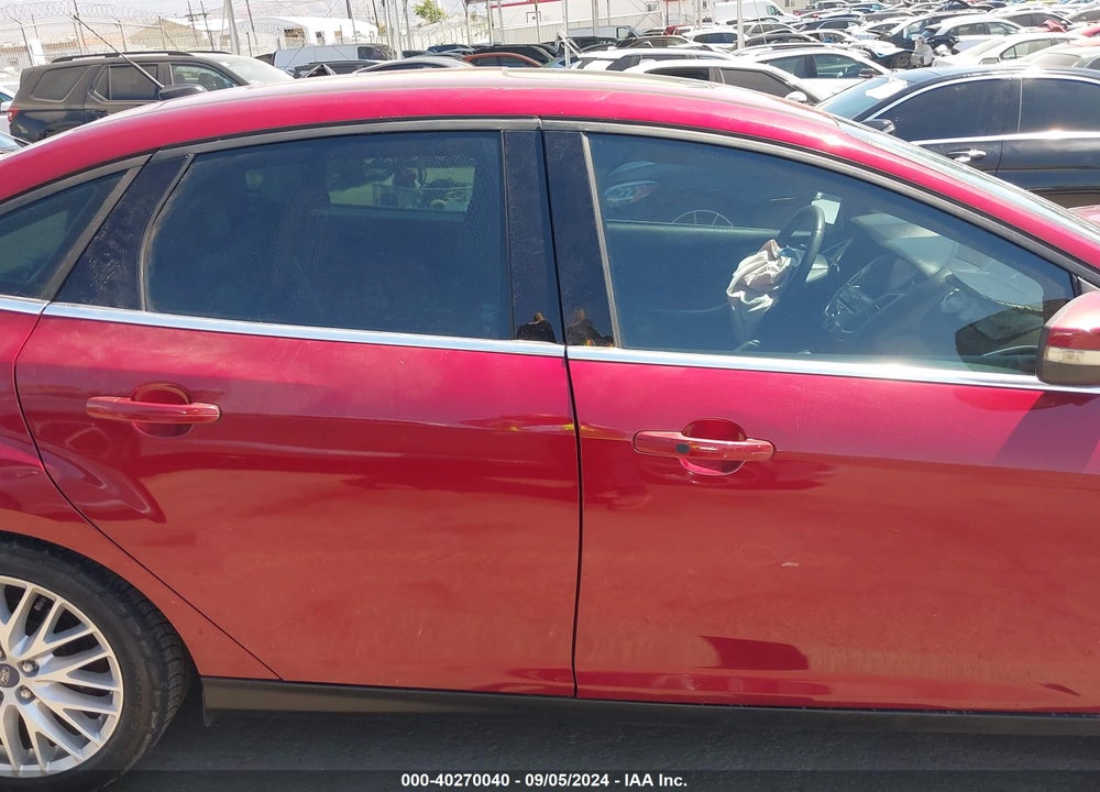2014 FORD FOCUS TITANIUM VIN: 1FADP3J22EL355634