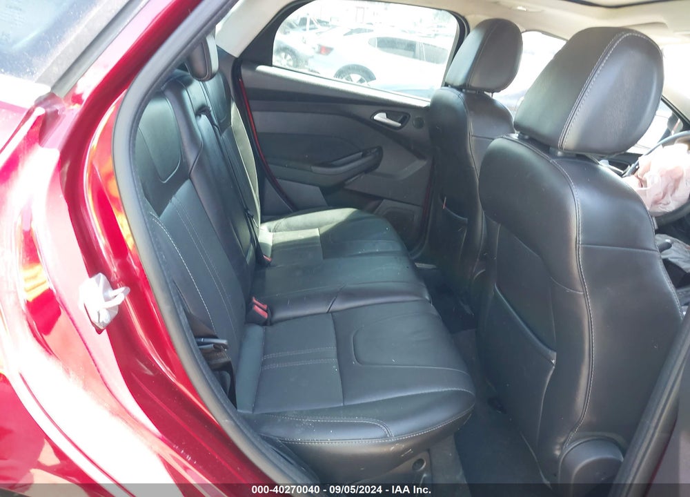 2014 FORD FOCUS TITANIUM VIN: 1FADP3J22EL355634