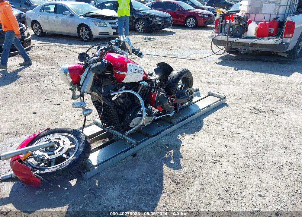 2009 YAMAHA XVS1300 CT VIN: JYAVP25E19A009195