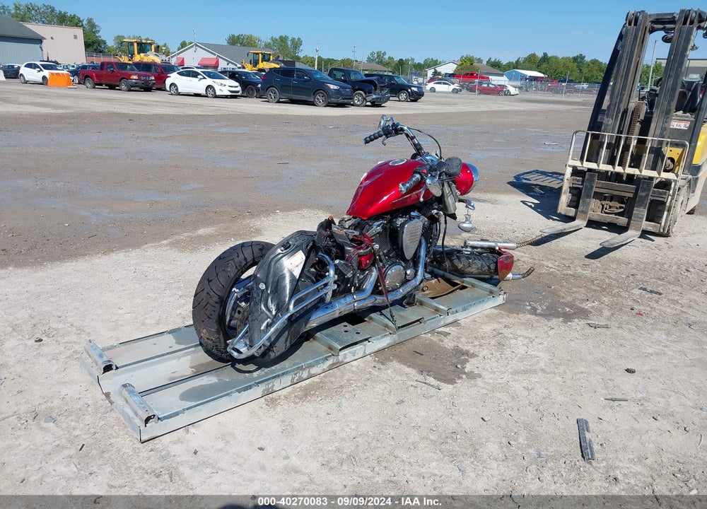2009 YAMAHA XVS1300 CT VIN: JYAVP25E19A009195
