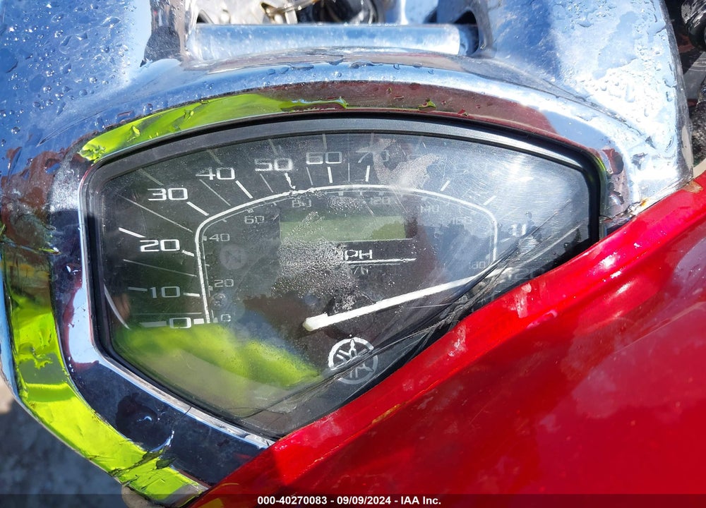 2009 YAMAHA XVS1300 CT VIN: JYAVP25E19A009195