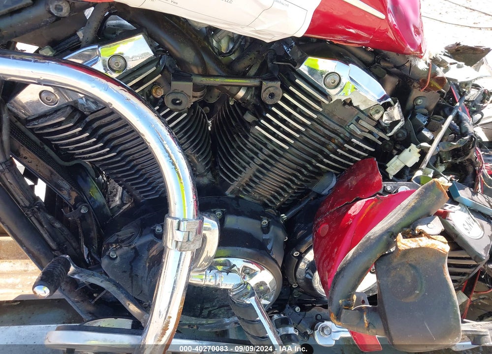 2009 YAMAHA XVS1300 CT VIN: JYAVP25E19A009195