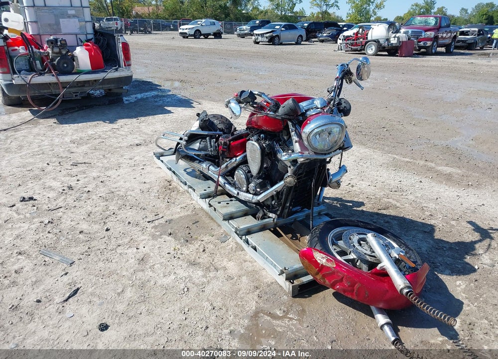 2009 YAMAHA XVS1300 CT VIN: JYAVP25E19A009195