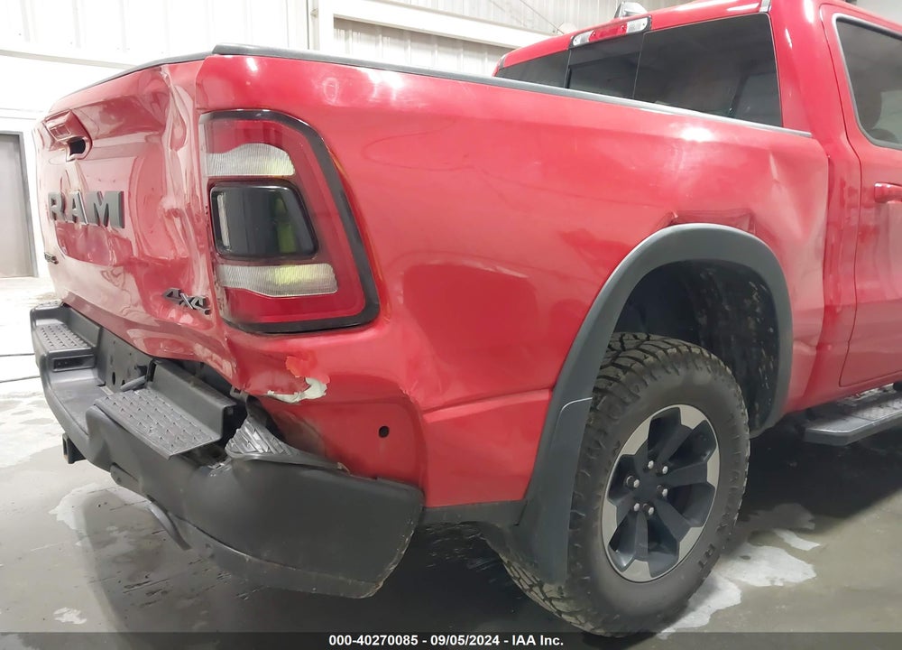 2019 RAM 1500 REBEL 4X4 5'7 BOX VIN: 1C6SRFLT7KN680922