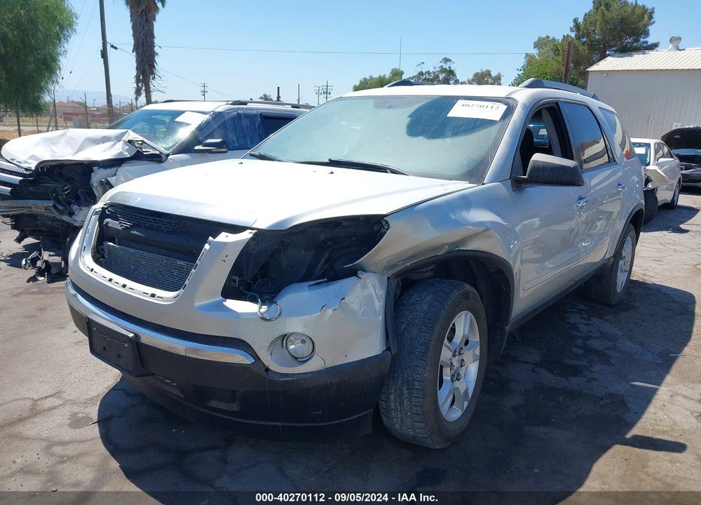 2012 GMC ACADIA SL VIN: 1GKKRNED8CJ312819