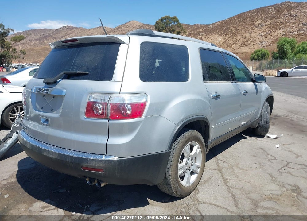 2012 GMC ACADIA SL VIN: 1GKKRNED8CJ312819