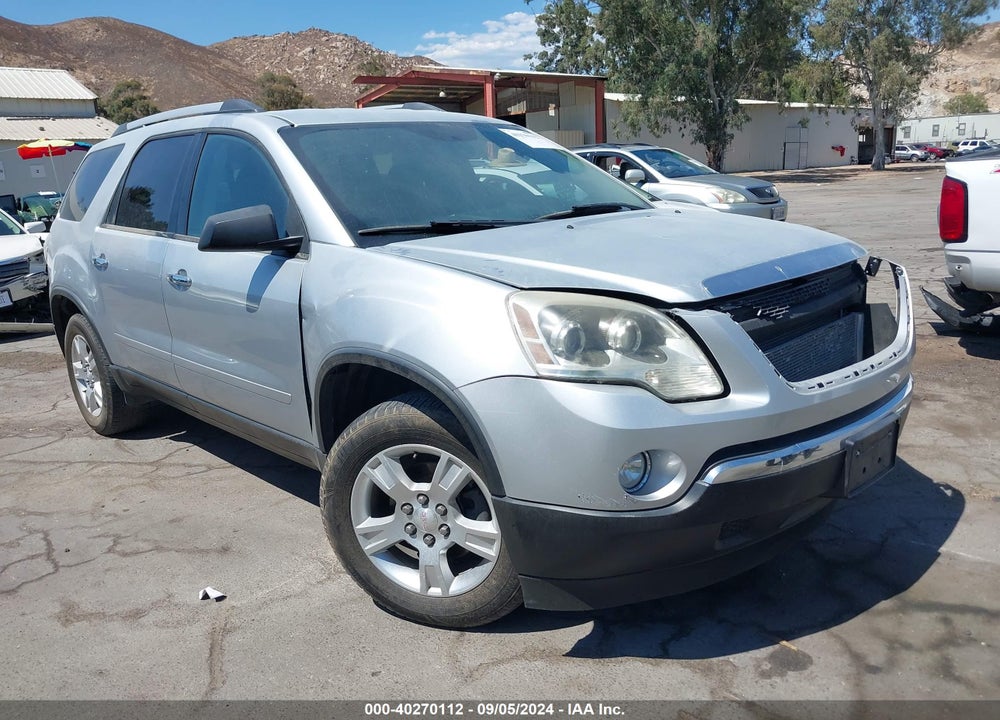 2012 GMC ACADIA SL VIN: 1GKKRNED8CJ312819