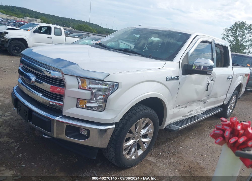 2015 FORD F-150 LARIAT VIN: 1FTEW1EP8FKE72573