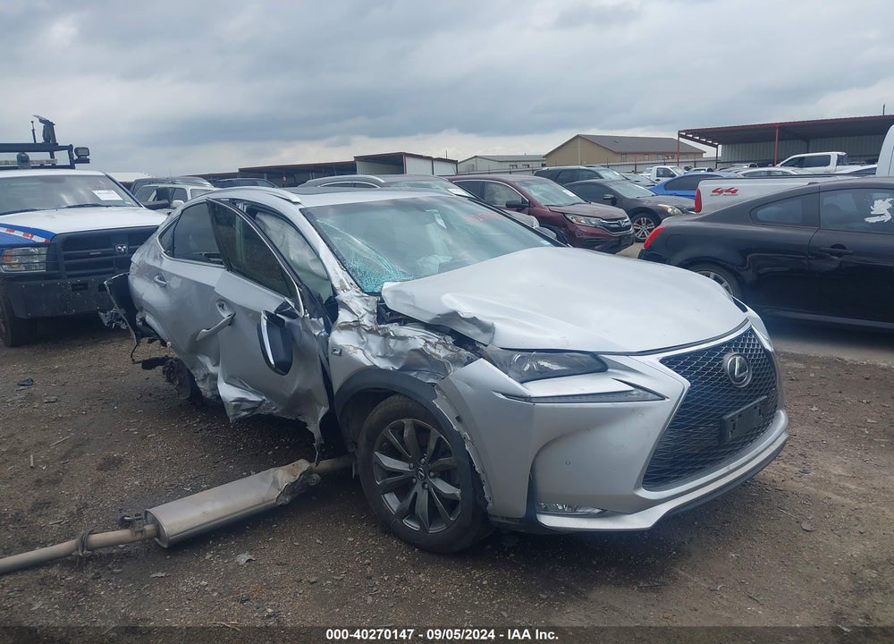 2017 LEXUS NX 200T F SPORT VIN: JTJYARBZ4H2080268