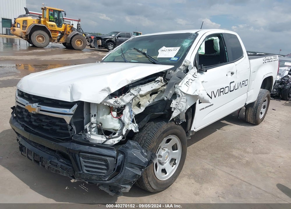 2021 CHEVROLET COLORADO 2WD LONG BOX WT VIN: 1GCHSBEA7M1185030