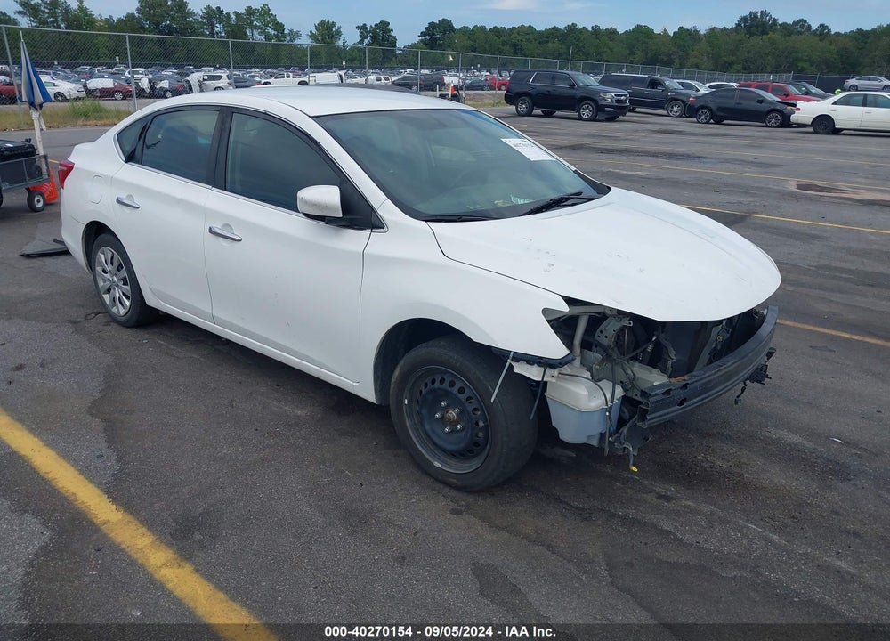 2019 NISSAN SENTRA S VIN: 3N1AB7AP4KY310926