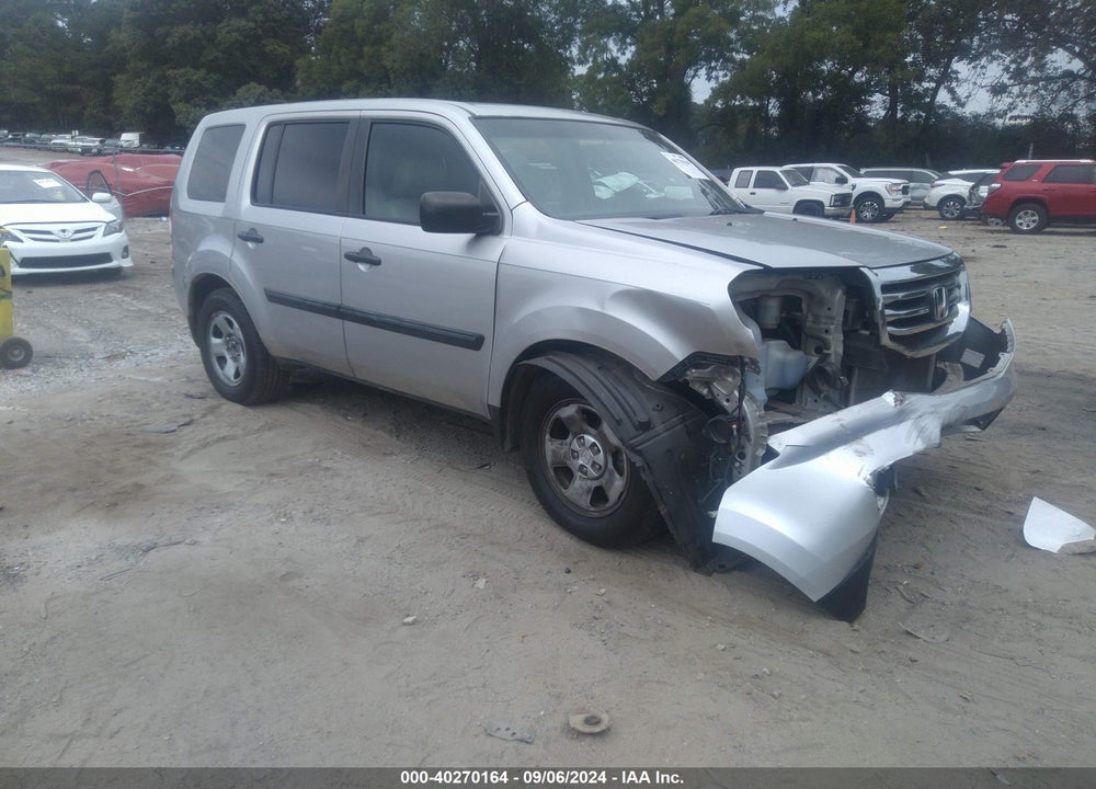 2014 HONDA PILOT LX VIN: 5FNYF3H26EB011974