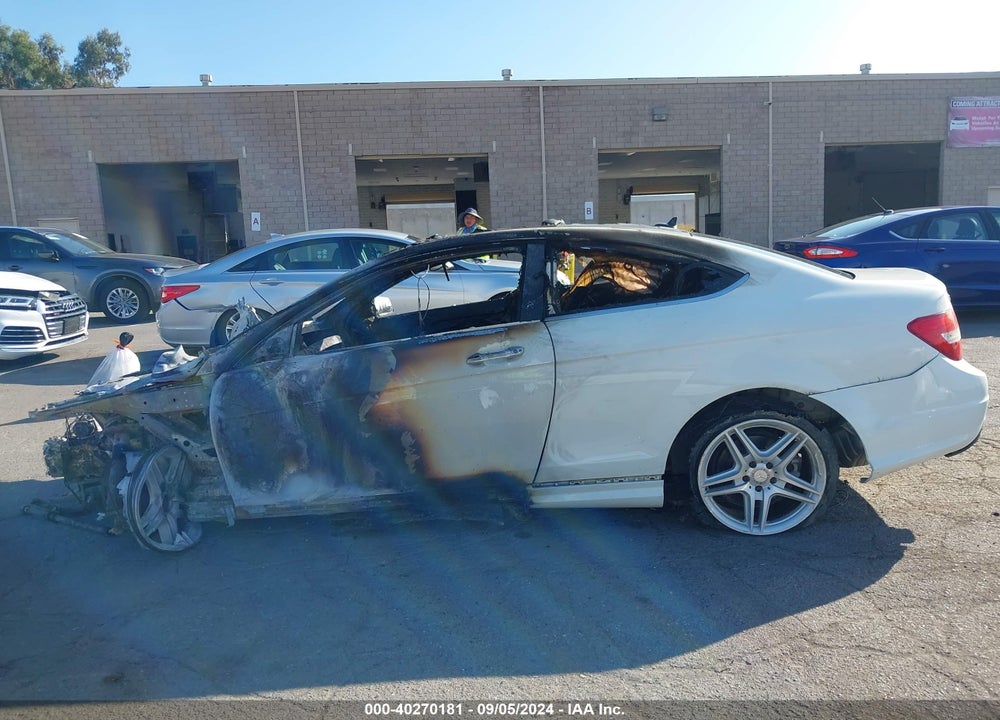 2012 MERCEDES-BENZ C 250 VIN: WDDGJ4HB7CF750382