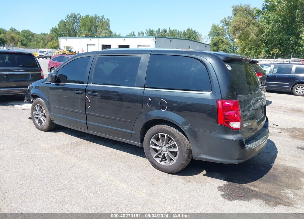2017 DODGE GRAND CARAVAN SXT VIN: 2C4RDGCG2HR589440