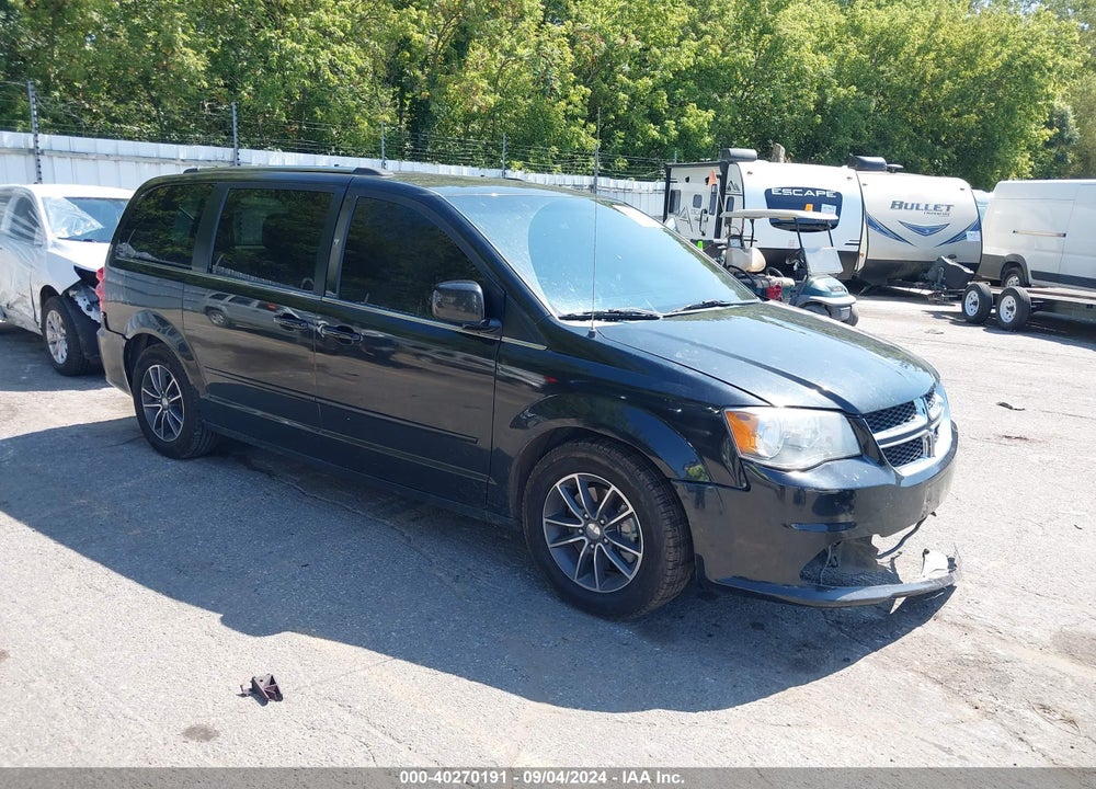 2017 DODGE GRAND CARAVAN SXT VIN: 2C4RDGCG2HR589440